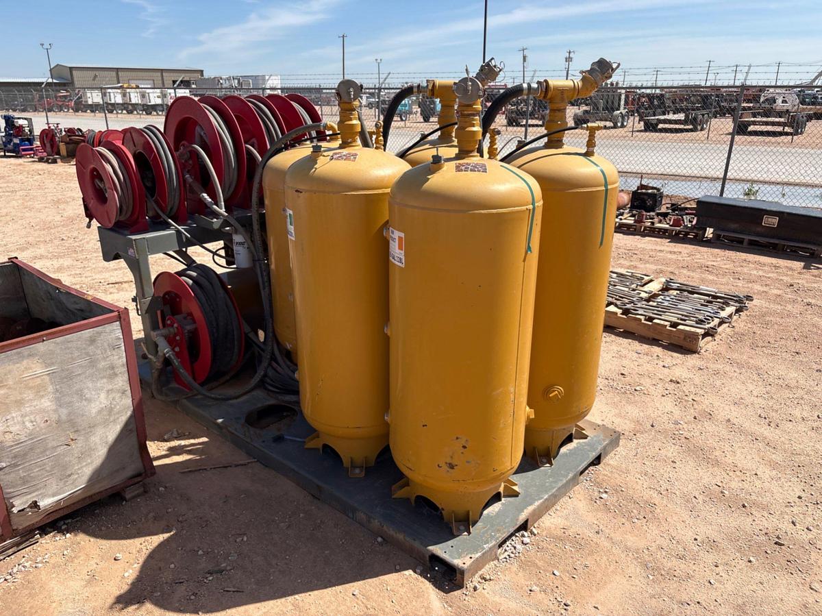 Used Sage Oil Vac model 2H48-5210 lube skid