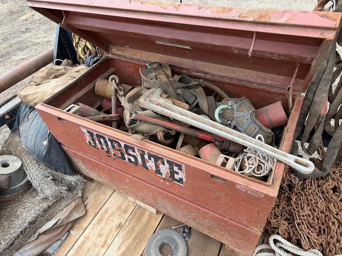 Used 2018 BIG TEX 24' T/A GN TOOL TRAILER