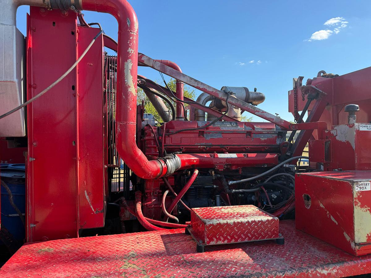 Used 1979 FRANKS EXPLORER III 1287/160 DTD-HT 96’-215K 4-AXLE WELL SERVICE WORKOVER RIG