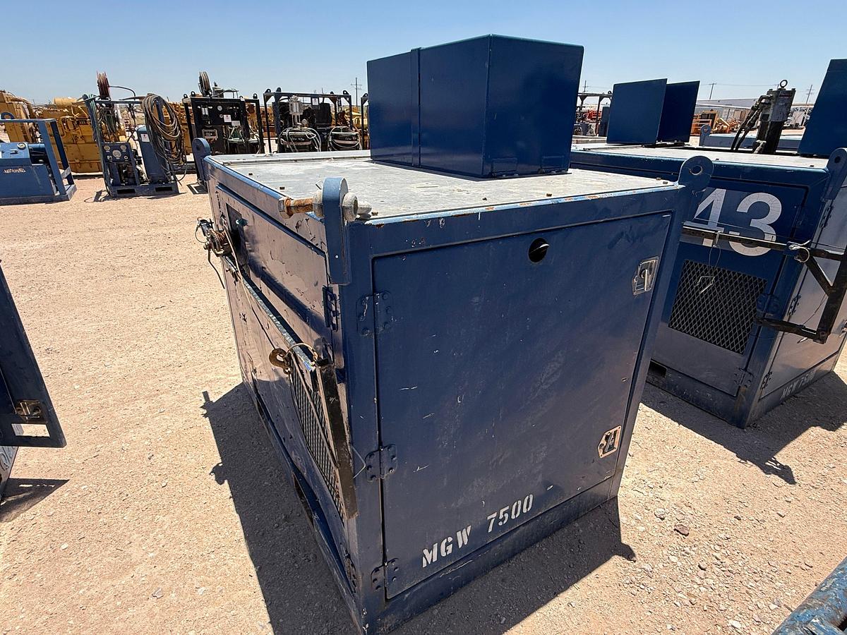 Used SELF CONTAINED 20K WP GREASE INJECTION UNIT COMBO P/B 8.4-KW ISUZU DIESEL GENERATOR