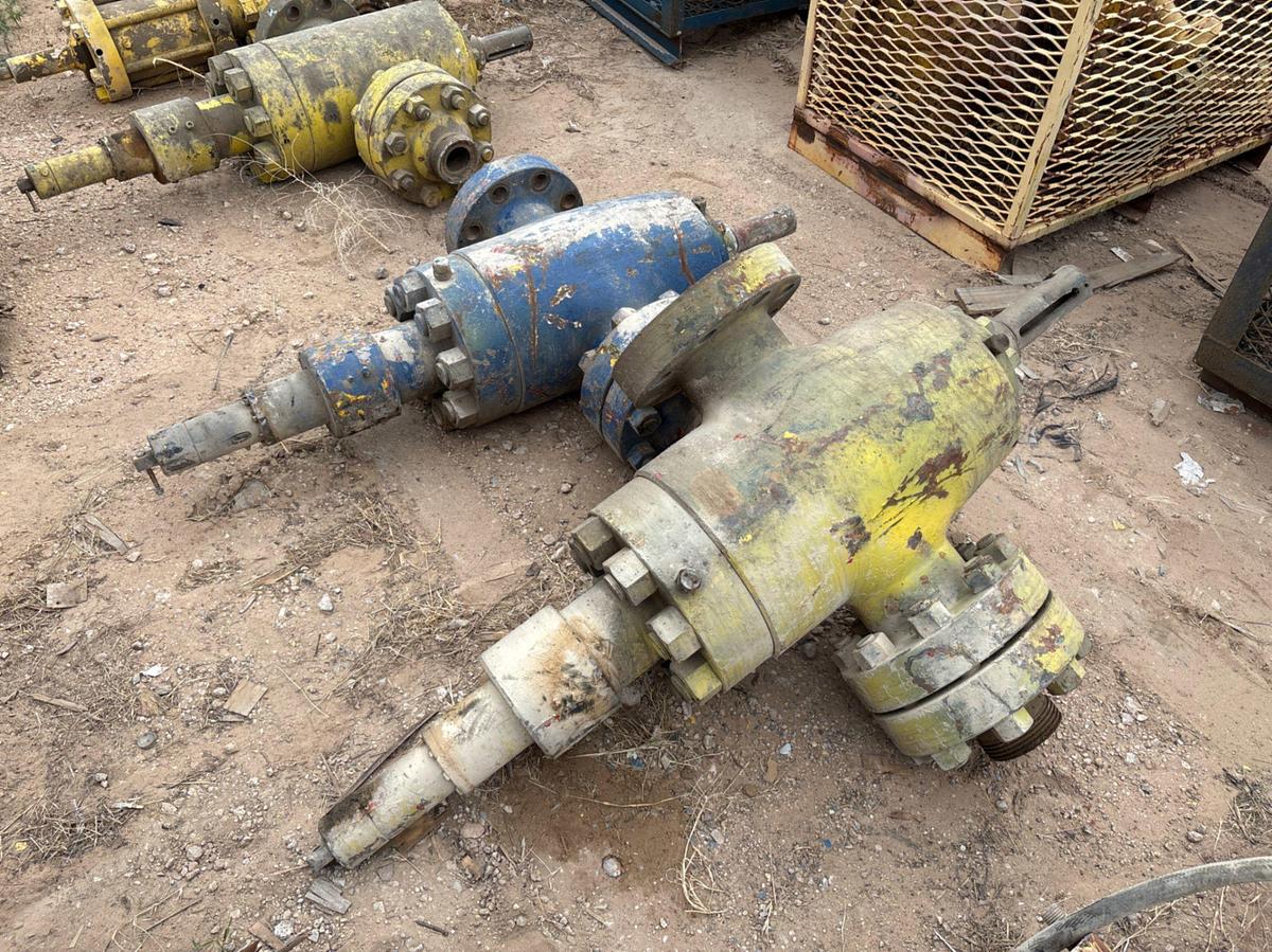 Used (9x$) (6) 4-1/16” 10K gate valves & (3) 4-1/16” 5K gate valves