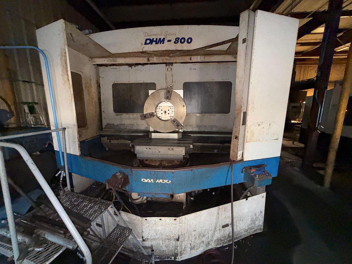 Used DIAMOND SERIES DHM-800 CNC MACHINING CENTER