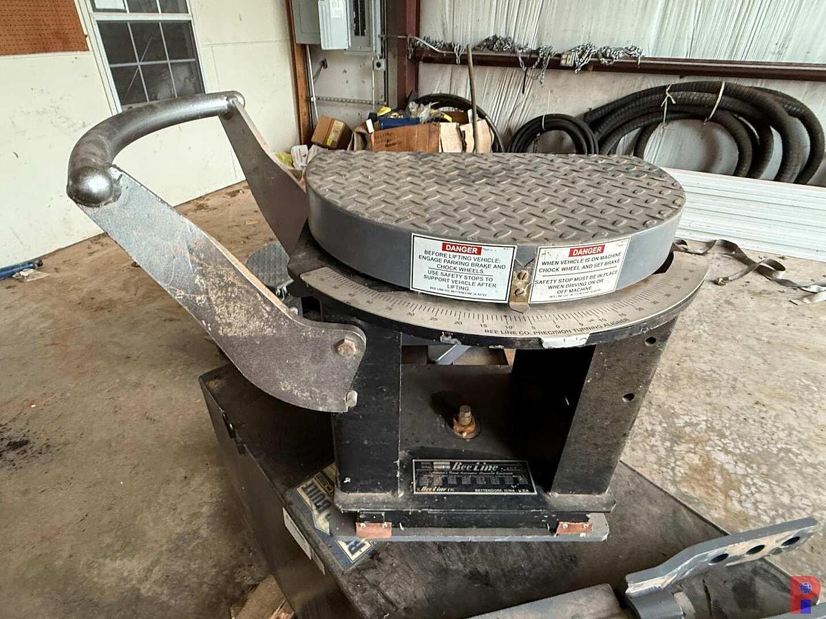 Used BEE LINE 7500 ALIGNMENT MACHINE PKG.