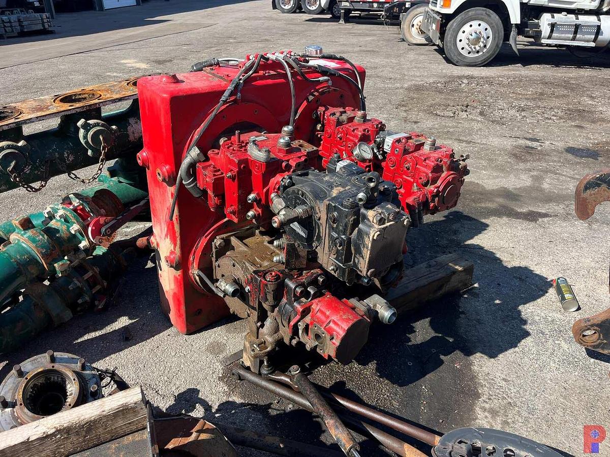 Used NAMCO NMPD-950-4 4-GANG GEAR BOX F/ HYDRAULIC PUMPS