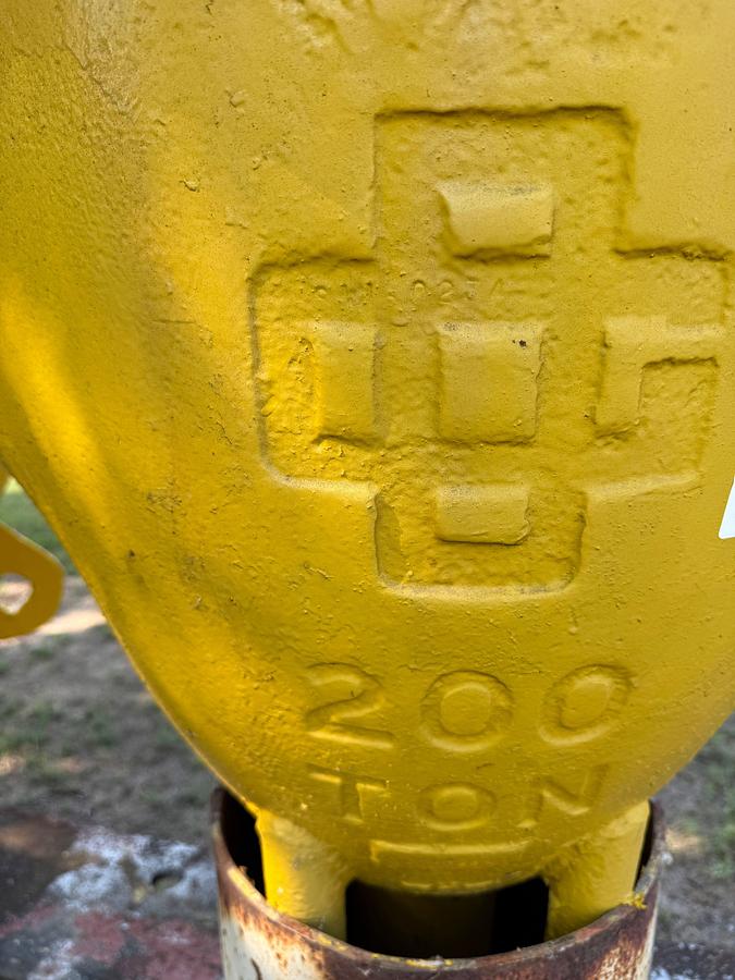 Used GARDNER DENVER 200-TON 5-1/2” REG BOX ROTARY SWIVEL