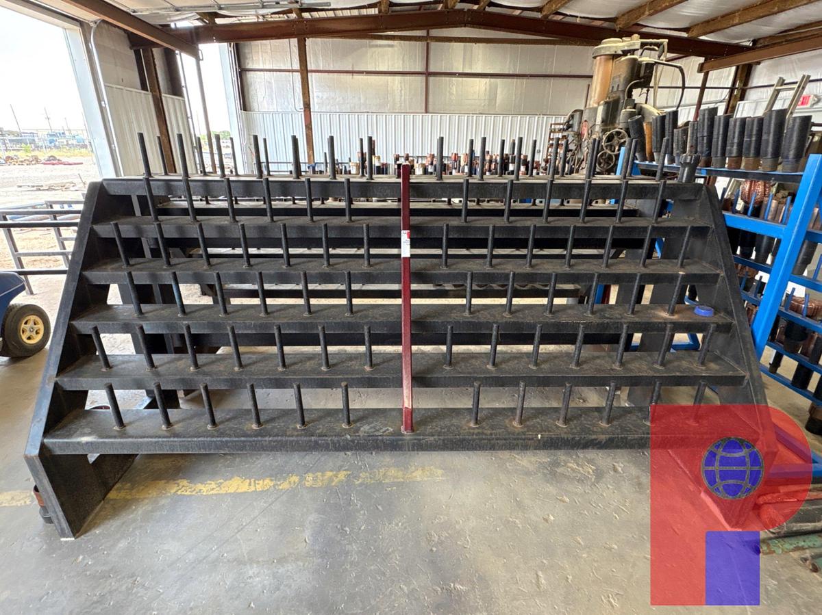 Used 119” X 38” X 56” TOOL RACK