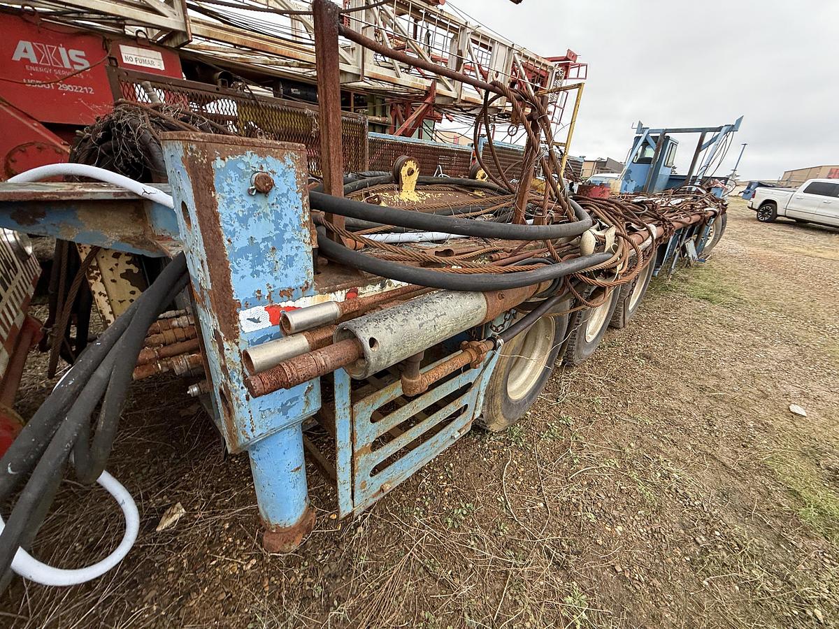 Used 2008 CRANE CARRIER 43’ X 102” 5-AXLE WS RIG CARRIER PARTS ONLY