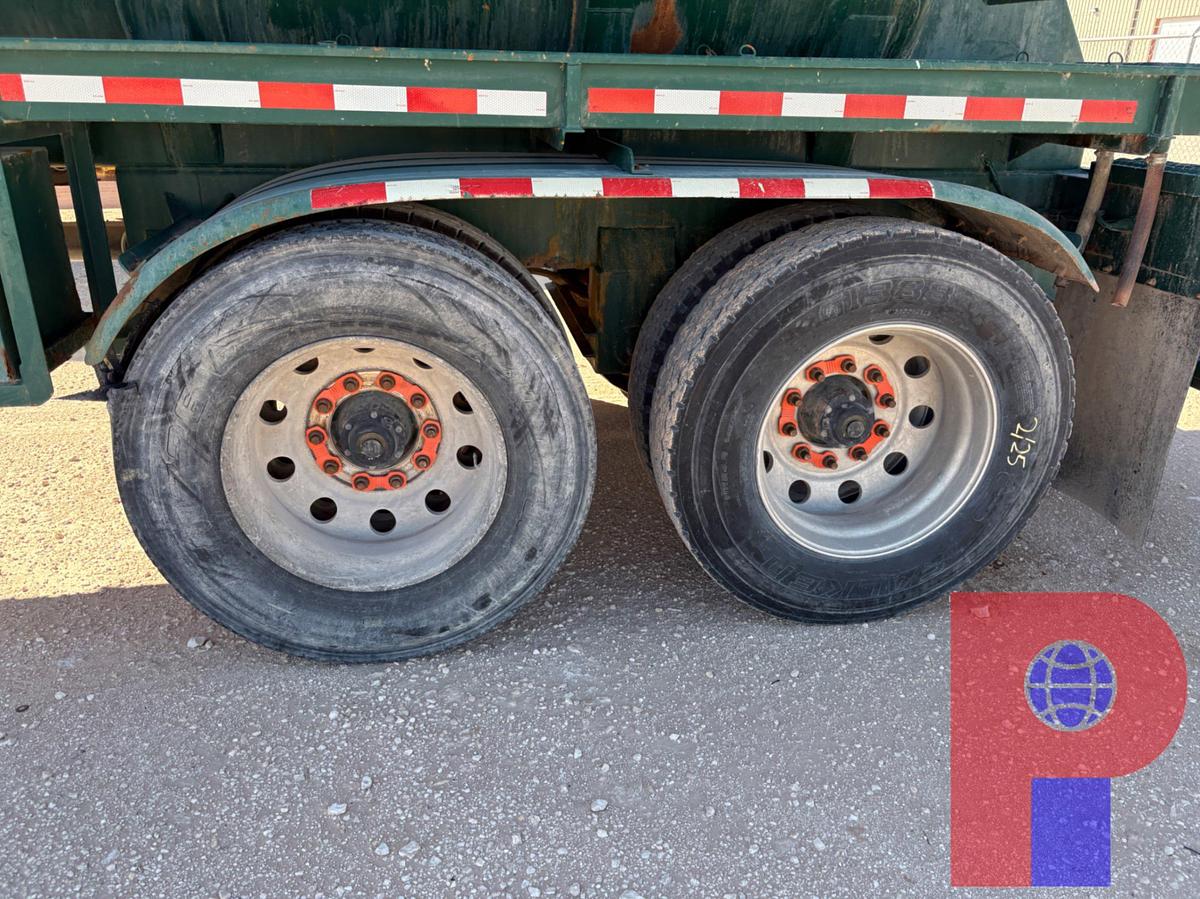 Used 2012 FORT WORTH FABRICATIONS 5,000 GALLON 2-COMP. T/A ACID TRANSPORT TRAILER