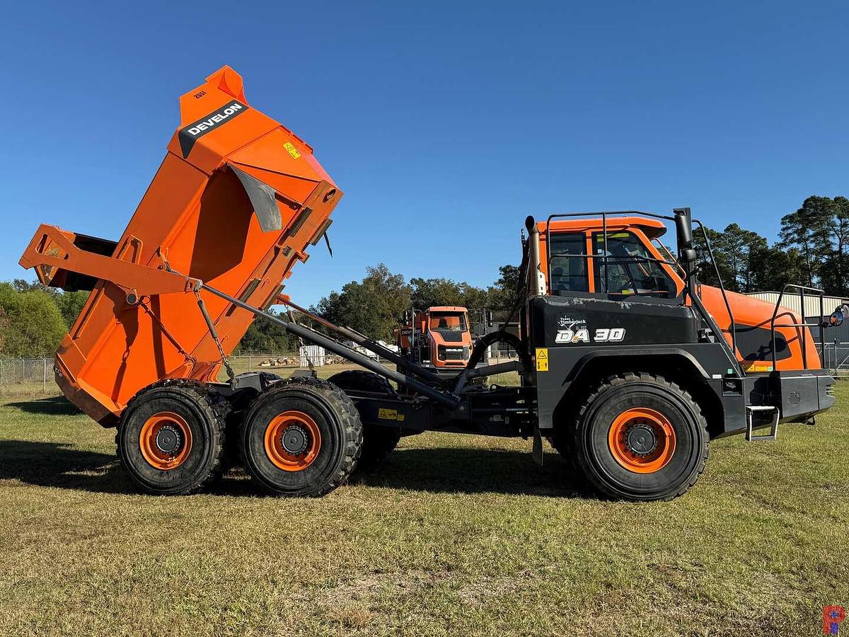 Used 2023 DEVELON DA30-5 ARTICULATED DUMP TRUCK** WARRANTY TO 4/25/27 OR 5000 HRS**