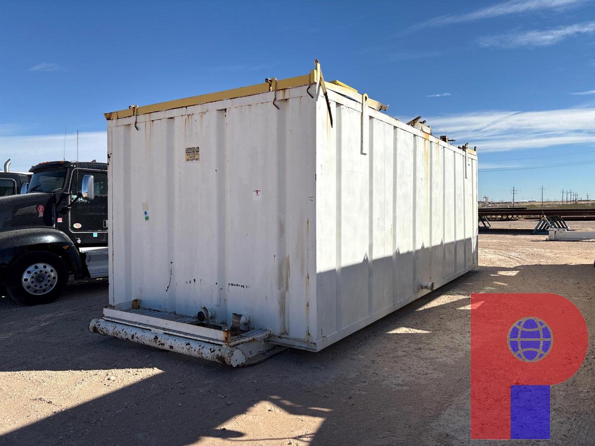Used 27’6”L X 12’W X 9’H WATER TANK, SKIDDED