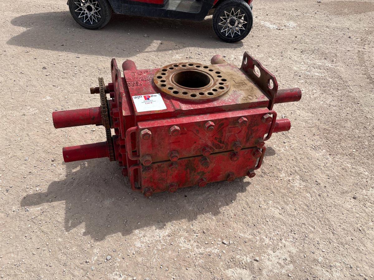 Used 7-1/16” 3000PSI DOUBLE MANUAL BOP