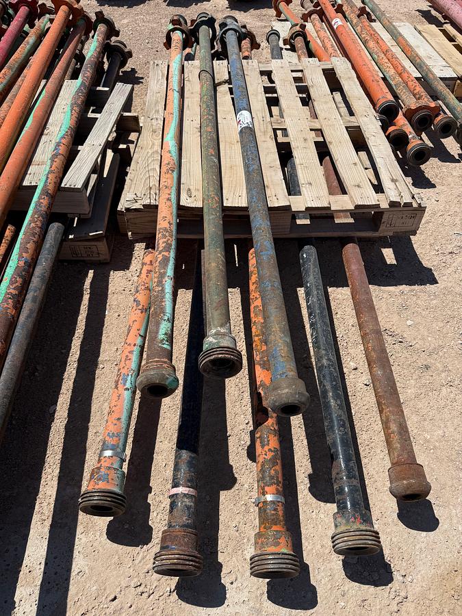 Used (8x $) (5) 2” x 10’L & (3) 2” x 8’L FIG 1502 15K WP FLOW IRON