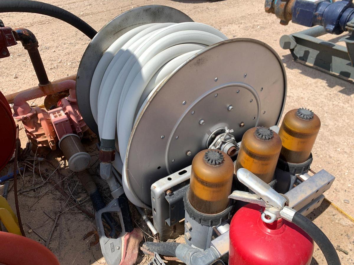 Used 6’ x 6’ x 7’ Skidded Air and Fueling Station