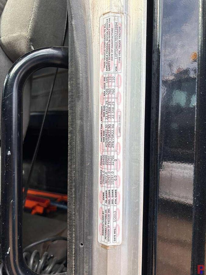 Used 2014 PETERBILT 367 T/A SLEEPER KNUCKLE BOOM CRANE TRUCK