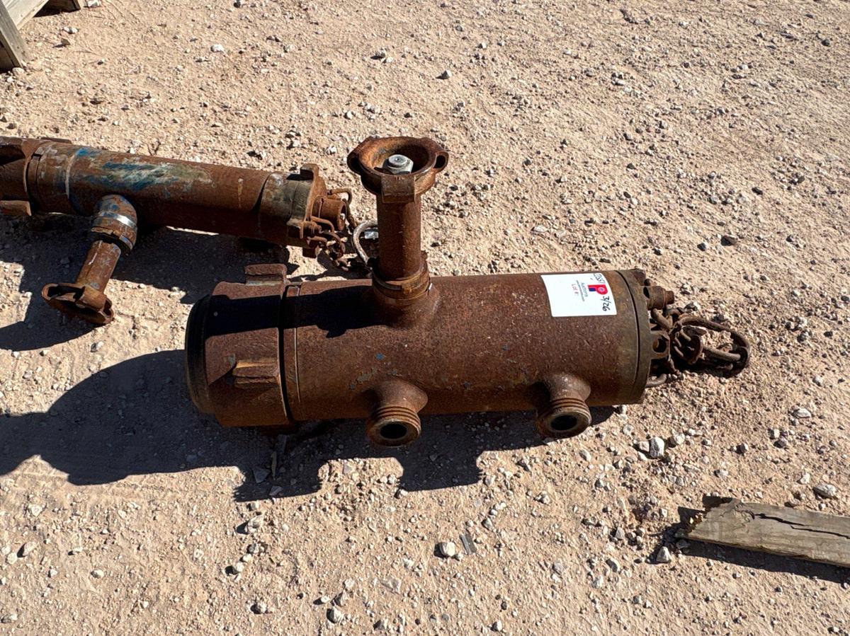 Used (3) cementing heads, 6-1/2” to 12”