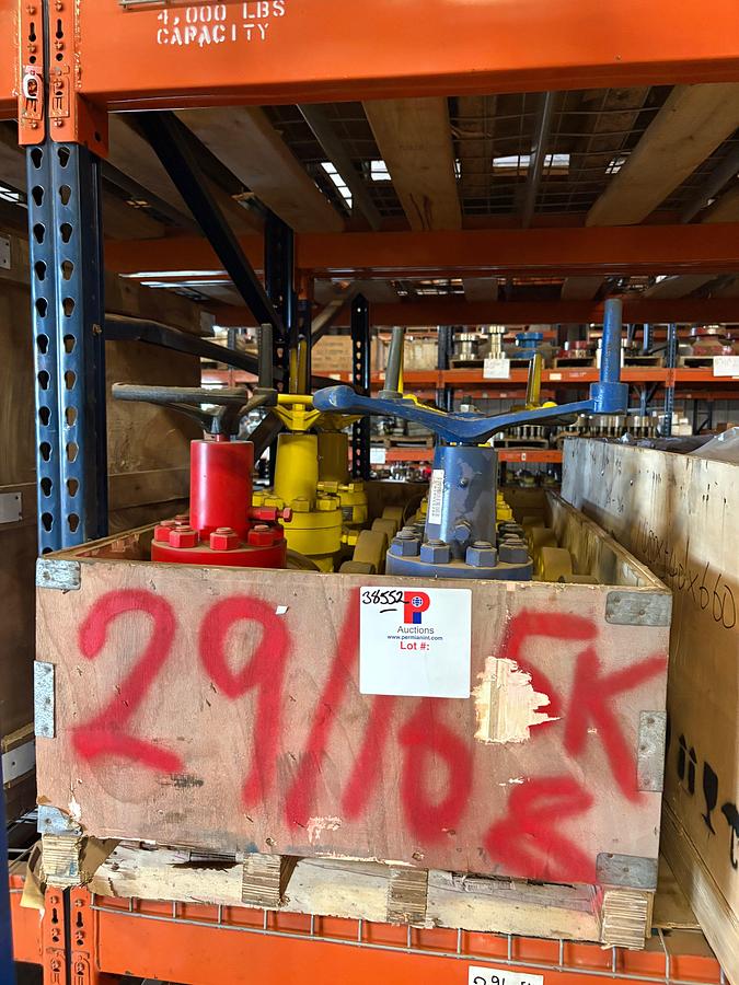 Used (8x$) 2-9/16” 5k gate valves