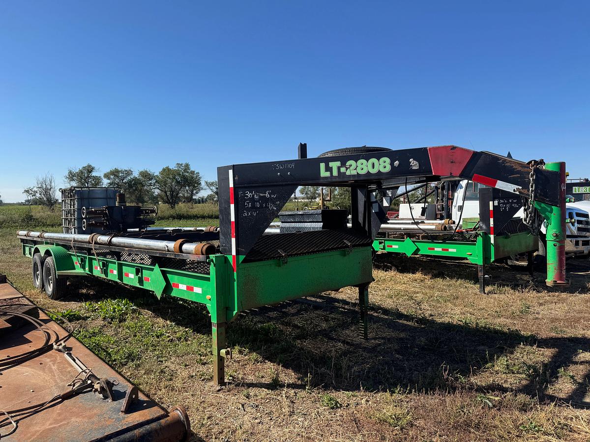 Used 2017 STEWART WIRELINE LUBRICATOR WITH BOP TRAILER