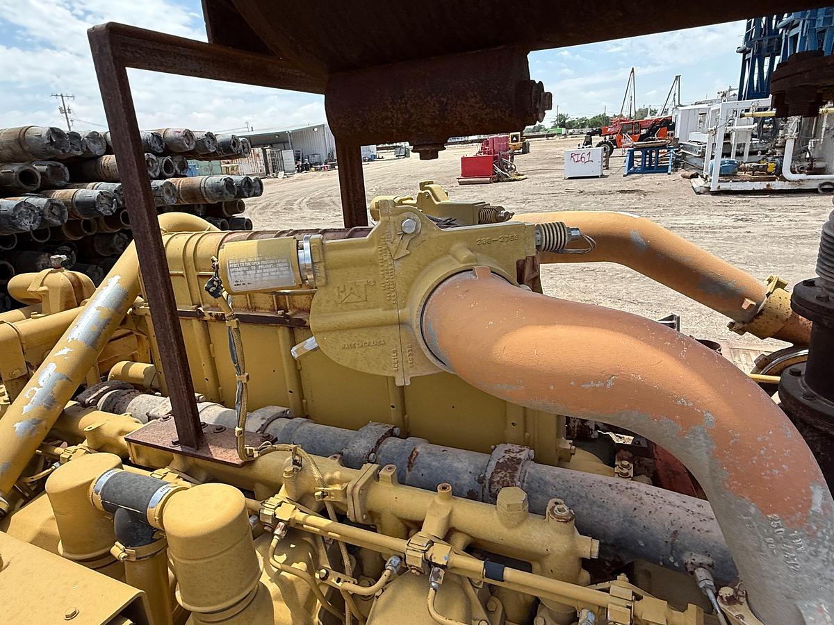 Used CATERPILLAR 3512 DRILLING MUD PUMP DIESEL ENGINE