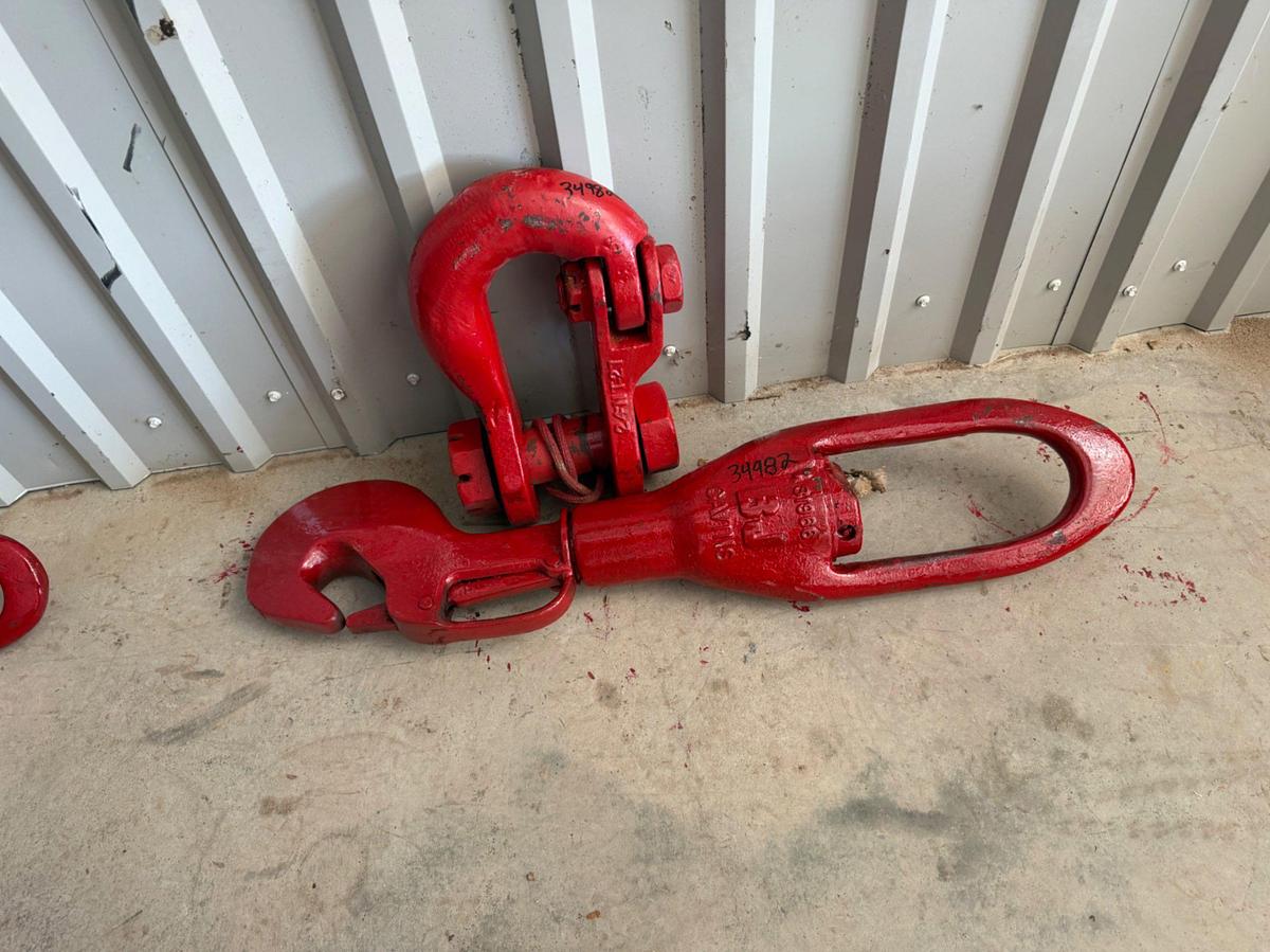 Used BJ 25 Ton Rod Hook & Cevis