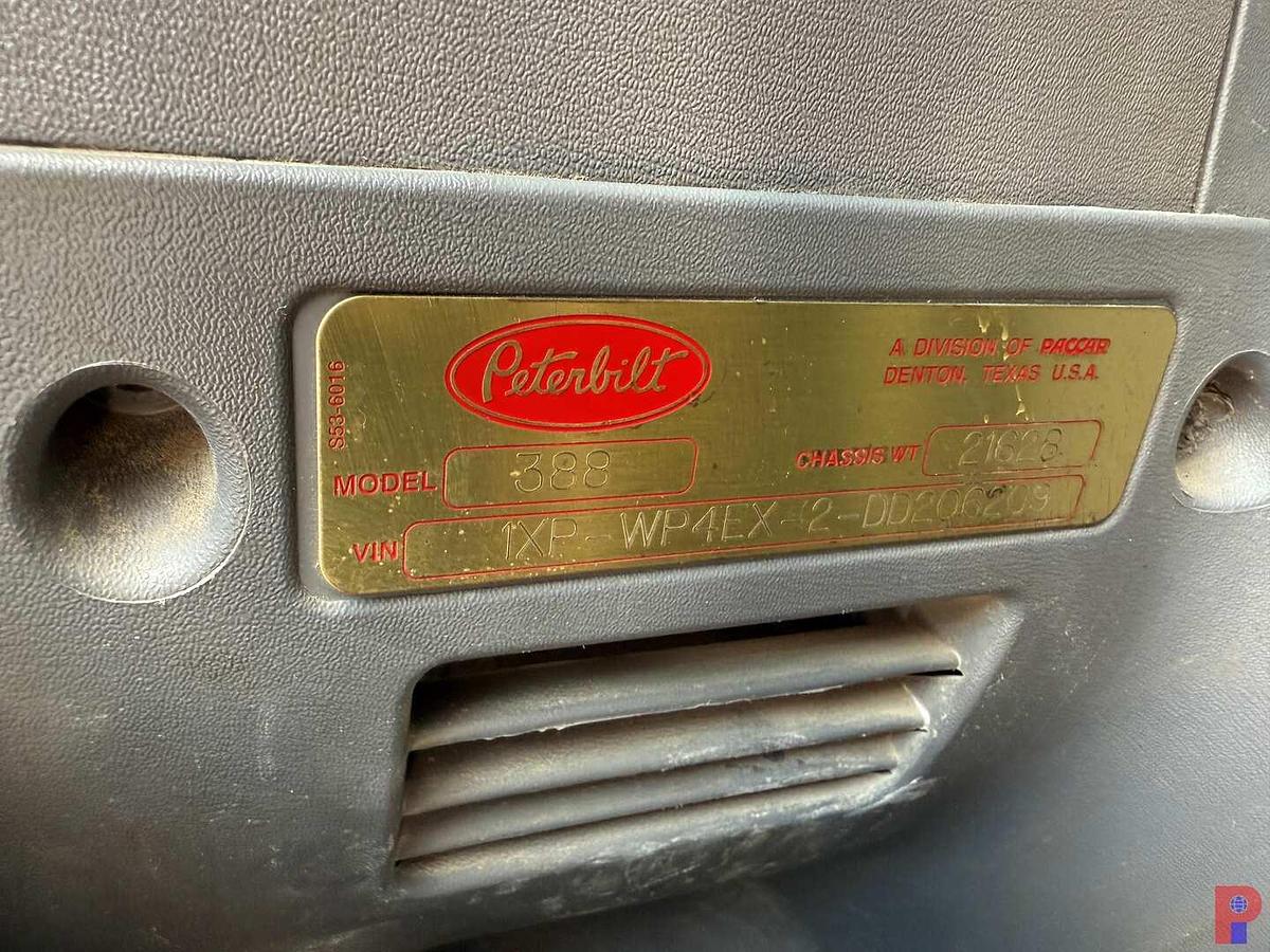 Used 2013 PETERBILT 388 TRI AXLE SLEEPER HAUL TRUCK