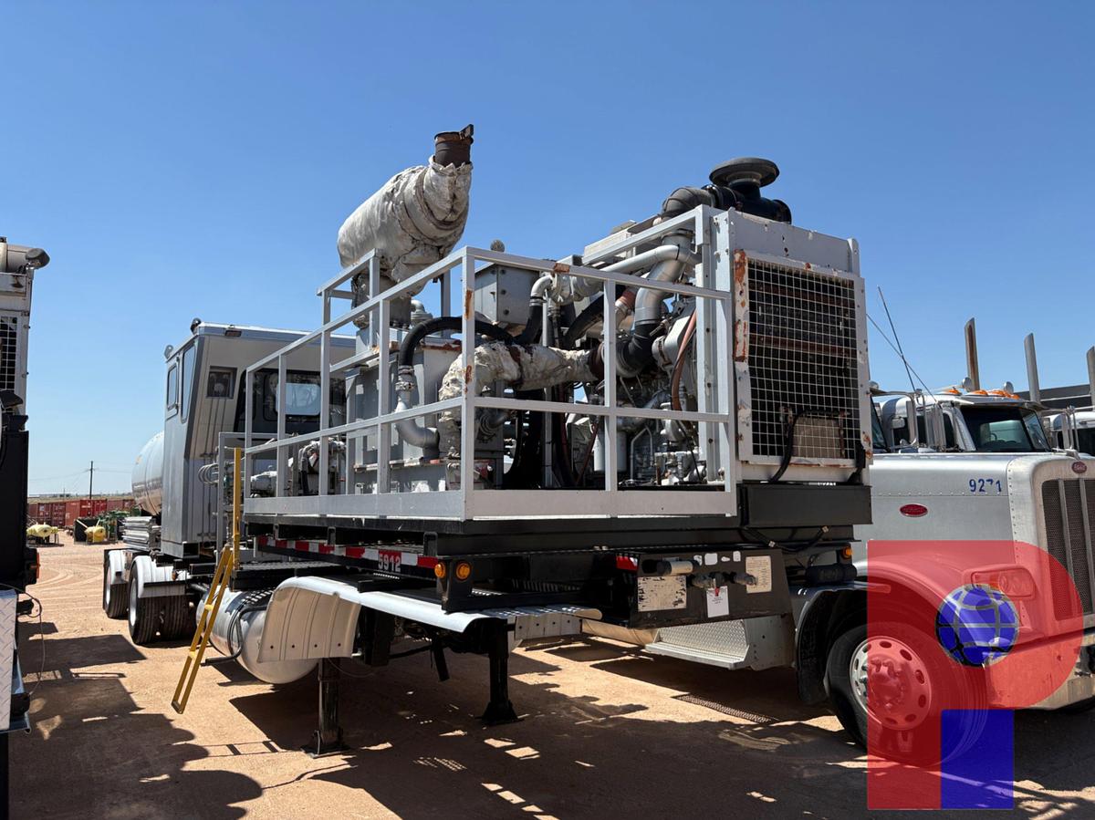 Used 2012 UE 43' T/A 665 HP NITROGEN TRIPLEX PUMP TAILER
