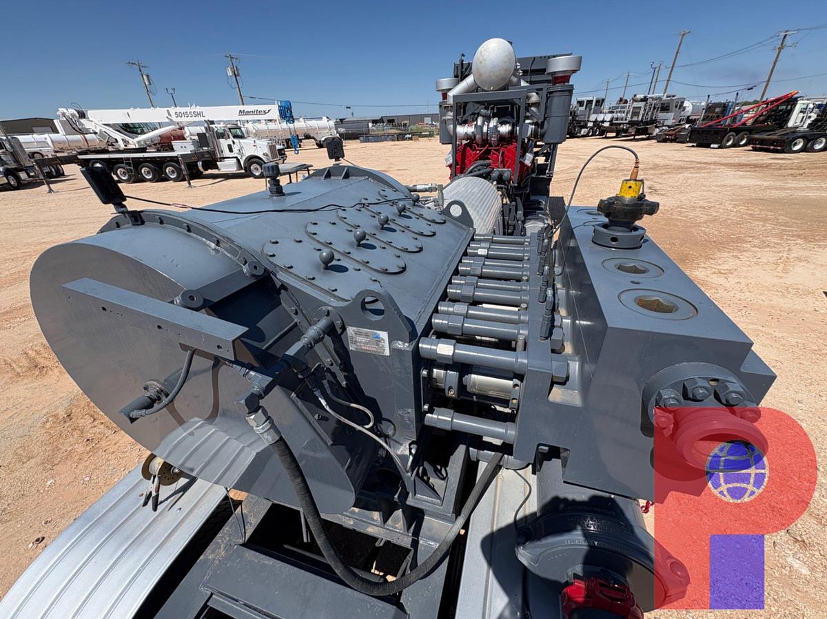 Used 2018 SPM 2500HP 15,000PSI T/A FRAC PUMP TRAILER