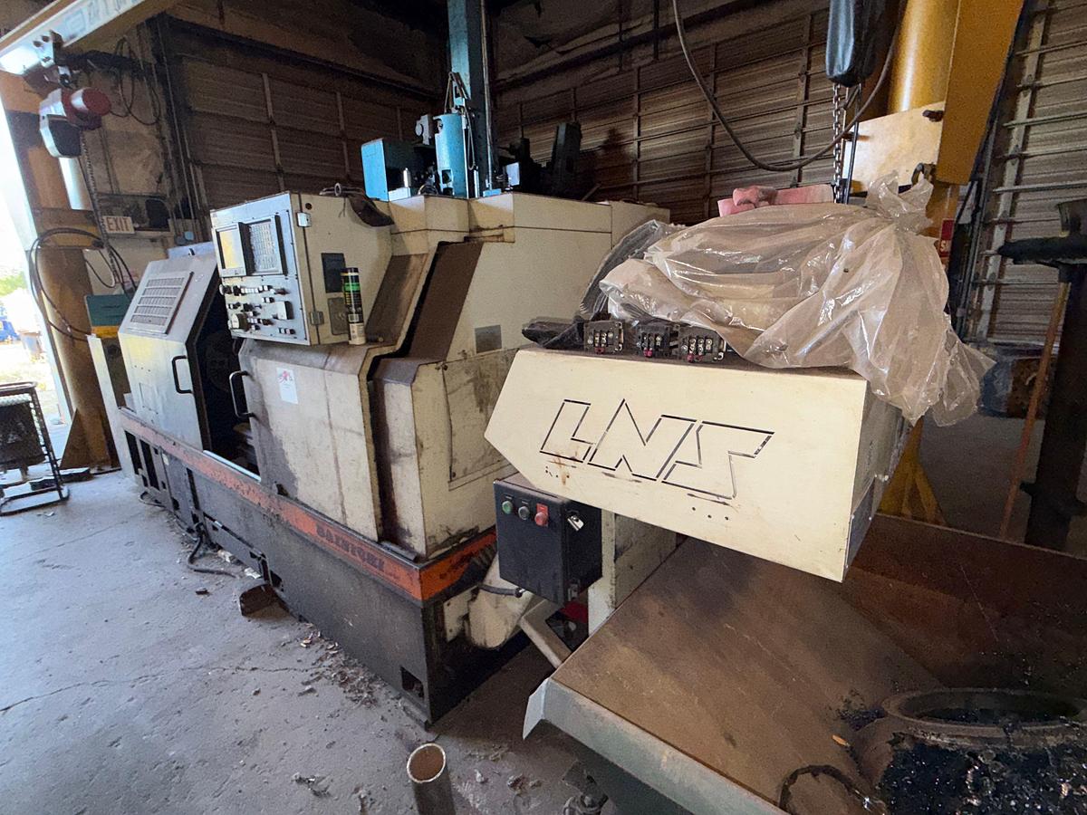 Used DAINICHI MODEL F 35x1250 HORIZONTAL CNC LATHE
