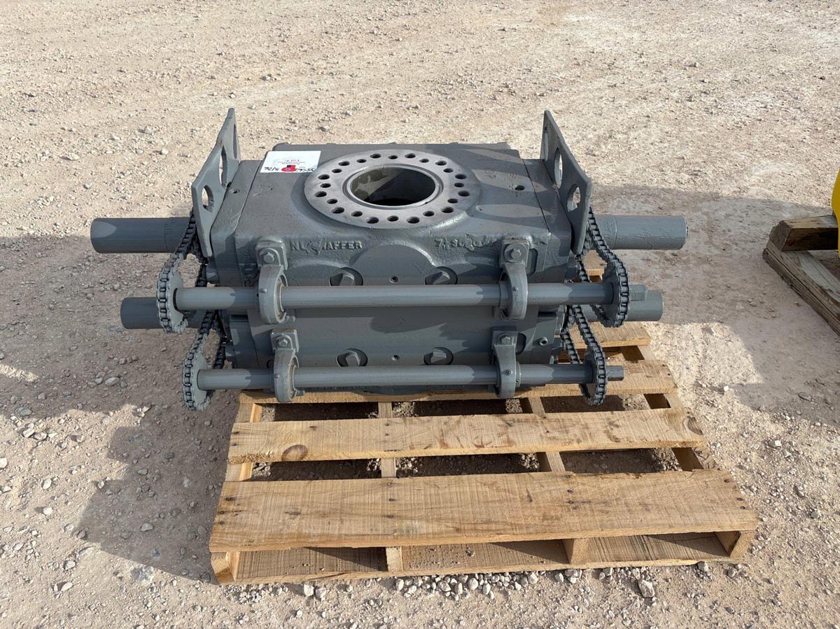 Used Shaffer 7-1/16” double manual bop