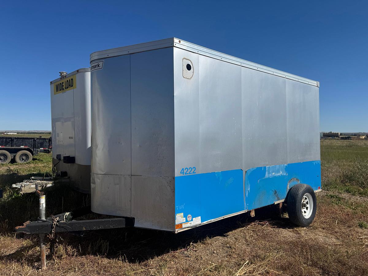Used 2019 HAULMARK 14' S/A ENCLOSED TRAILER