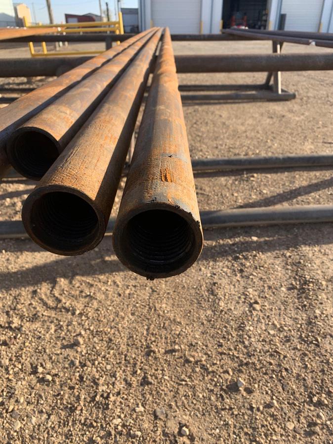 Used 3” OD x 1 1/2” ID x 29.35’ L Spiral Drill Collar w/ 2 7/8 PAC