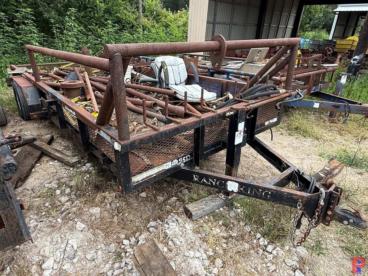 Used RANCH KING 20’ T/A BUMPER PULL TRAILER