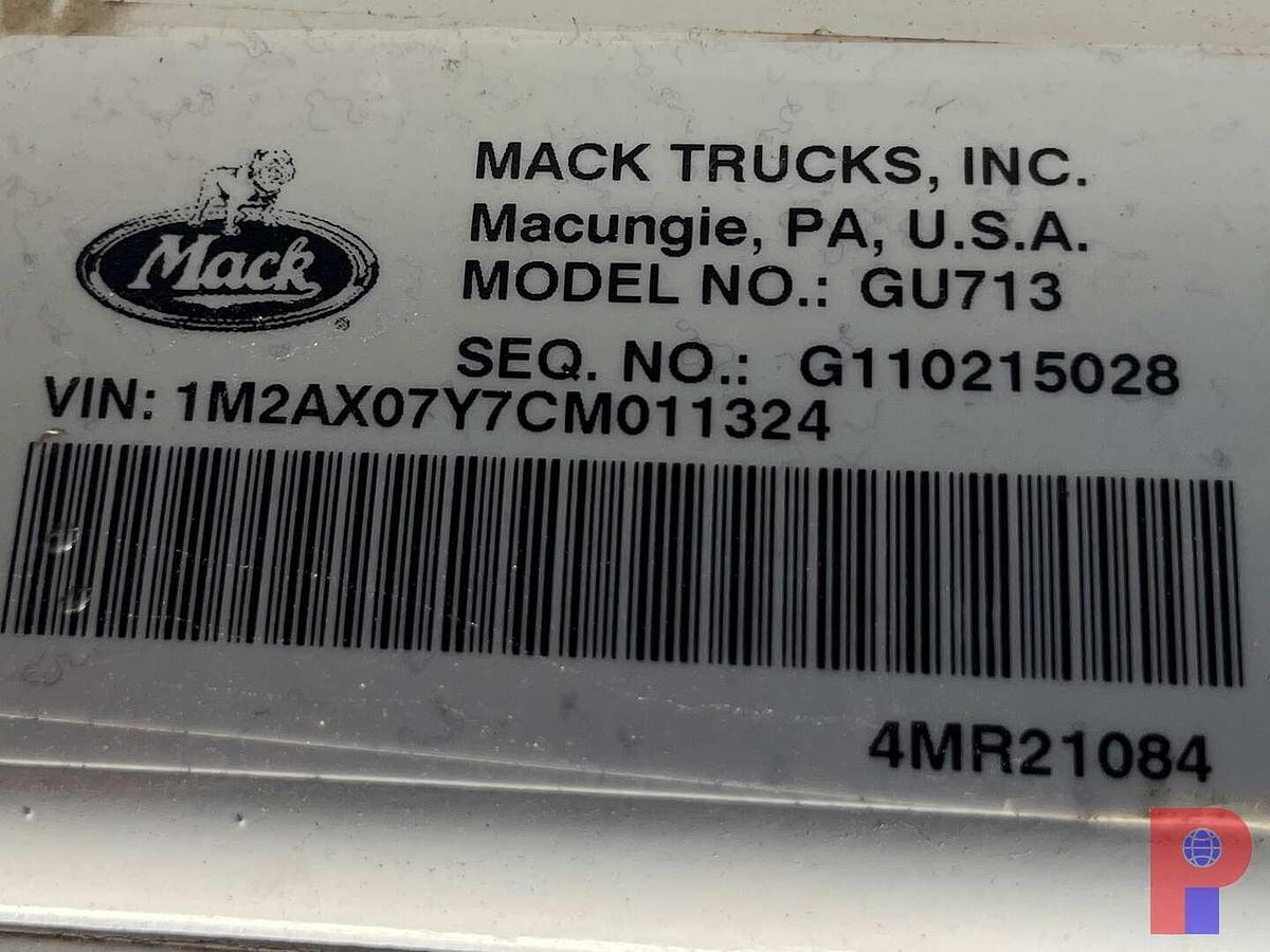 Used 2012 MACK CV713 T/A DAYCAB HAUL TRUCK