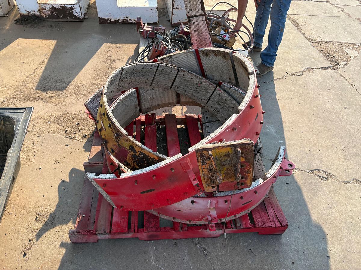 Used (4) 10” brake bands