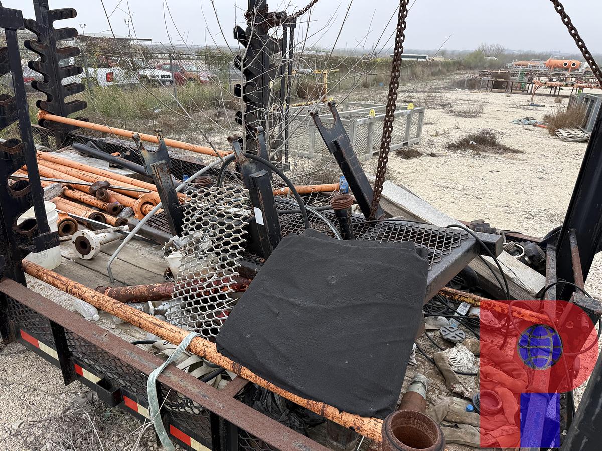 Used 2012 TRI-W 20’ T/A MONORAIL GOOSENECK TRAILER