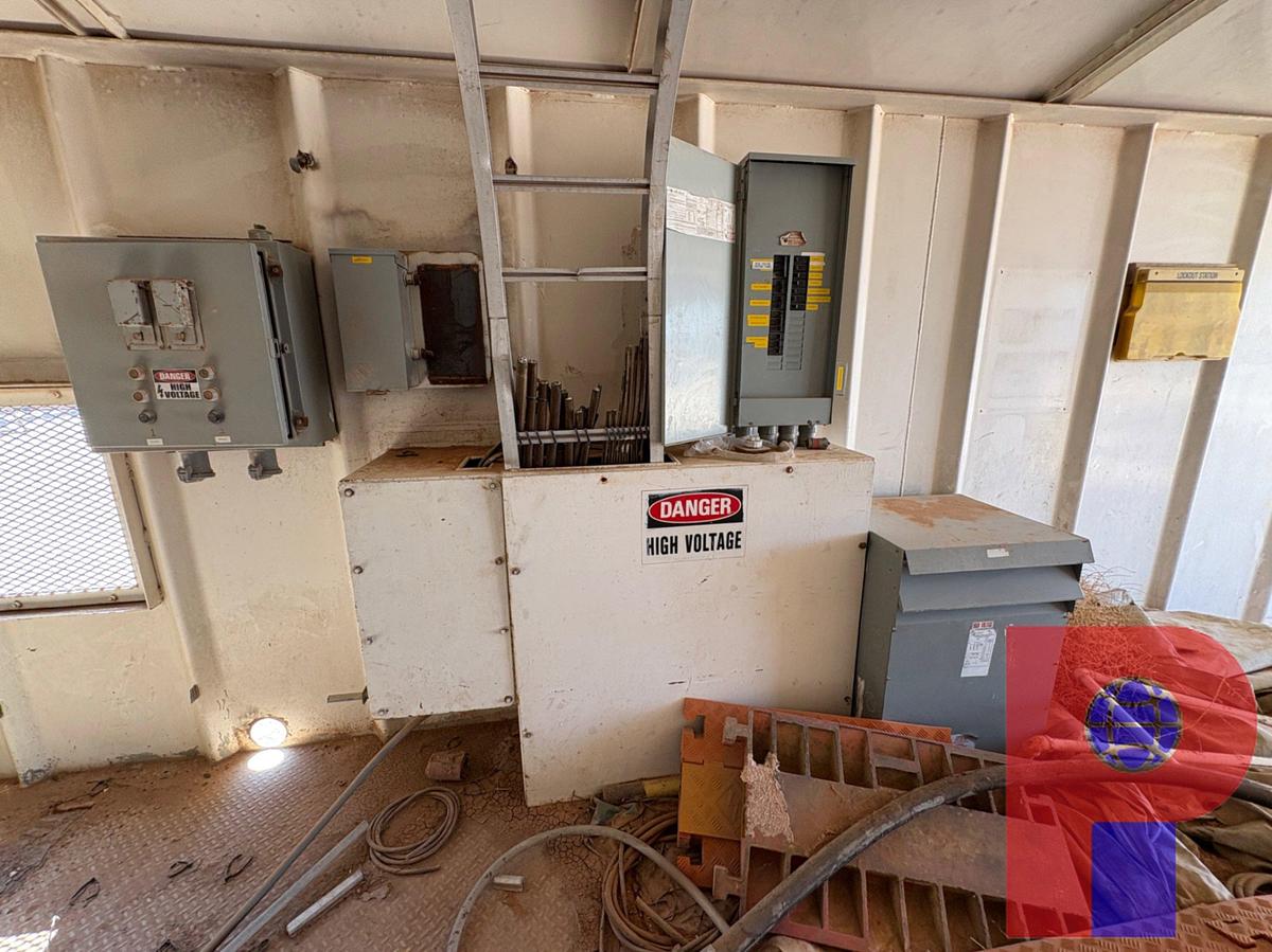Used 44’ X 10’ X 10.5’ GENERATOR/PUMP MOTOR CONTROL HOUSE, SKIDDED