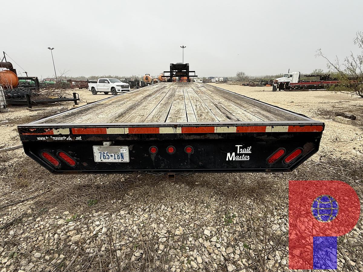 Used 2012 TRAIL MASTER 35’ X 102” FLEX T/A DUAL WHL GOOSENECK TRAILER