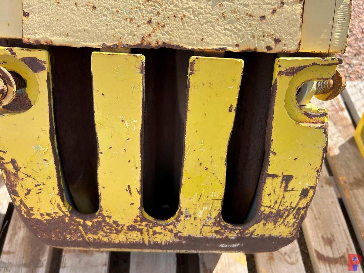 Used MCKISSICK 83 A 100 TON BLOCK W/ (3) 24" X 1" SHEAVES & HOOK