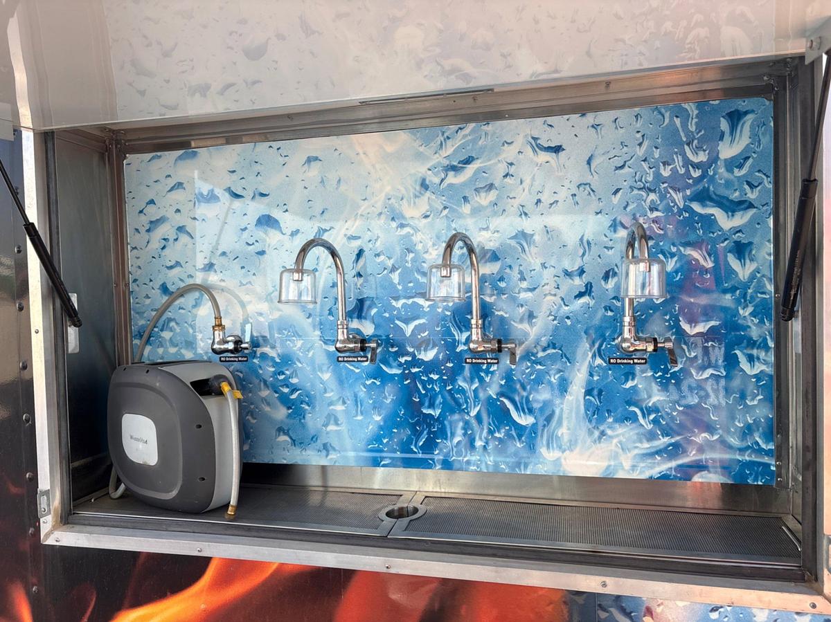 Used 2019 SALVATION CUSTOM BUILT 8X10 T/A MOBILE BRACKISH WATER TREATMENT SYSTEM 10000GPD