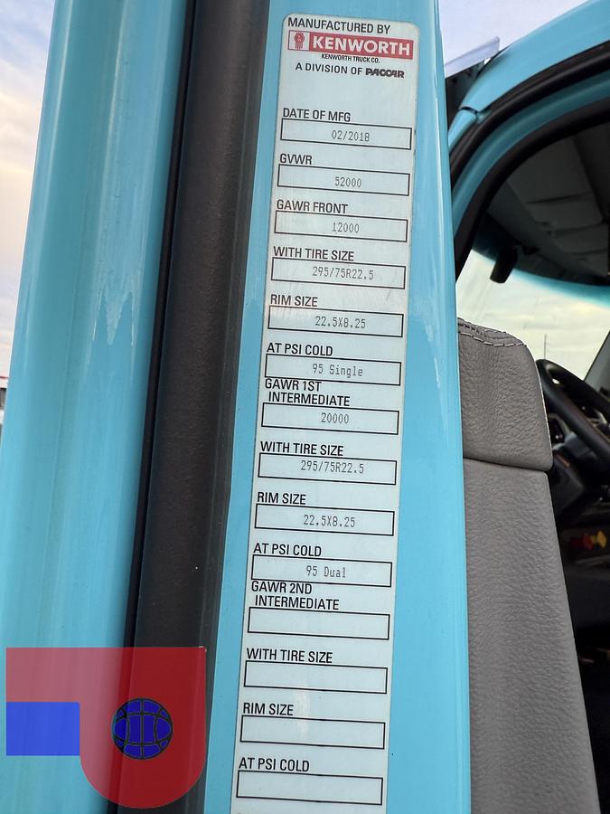 Used 2019 KENWORTH T680 T/A DUMP TRUCK