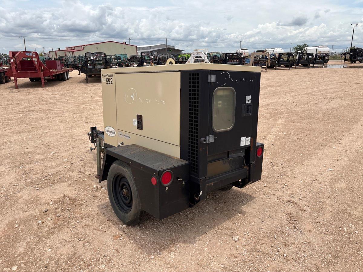 Used 2008 DOOSAN G25 S/A BUMPER PULL 20KW GENERATOR TRAILER
