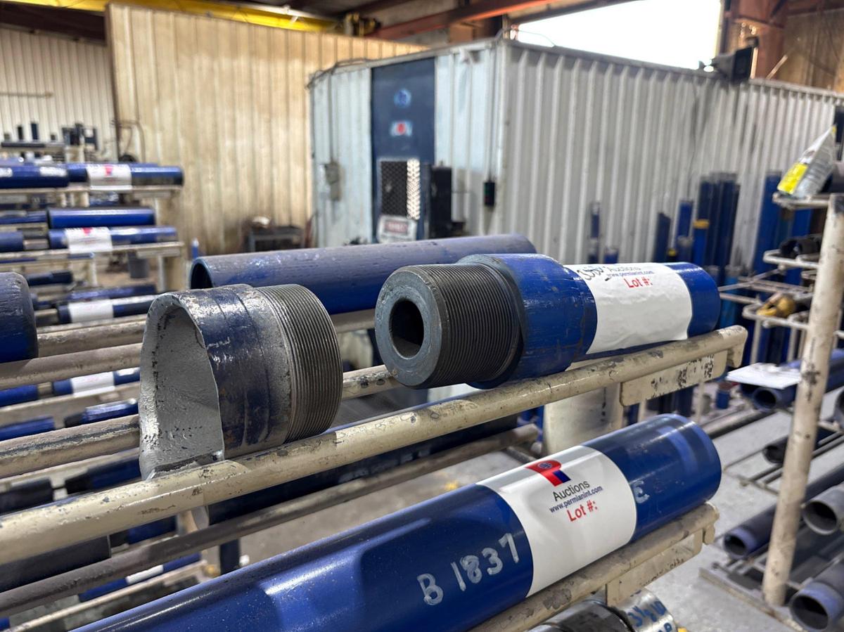 Used 3-7/8”od gr1837 overshot top sub & cut lip guide