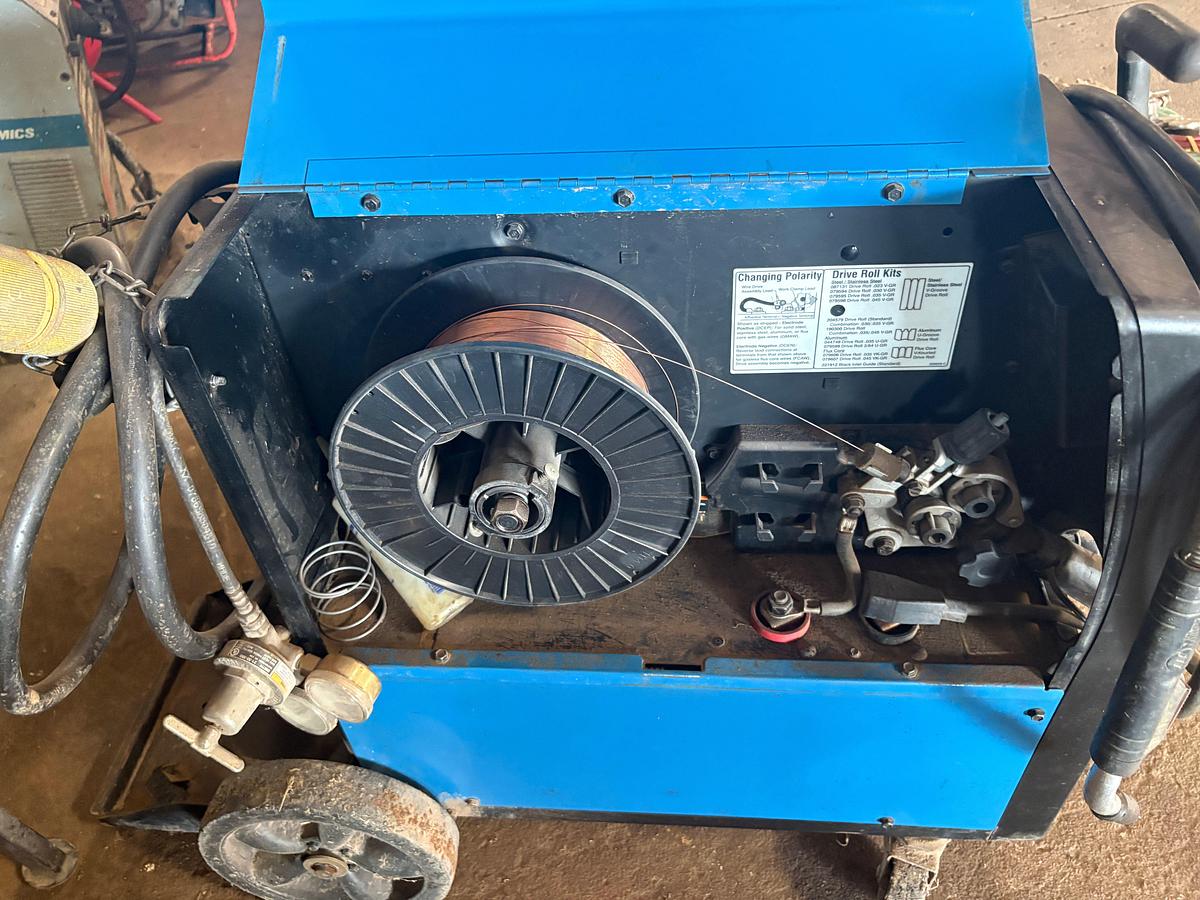 Used Miller millermatic 252 welding machine