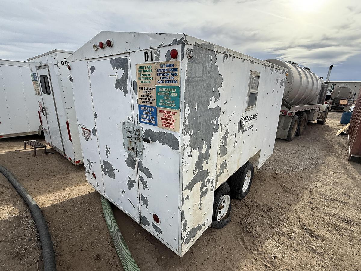 Used 2001 TRRY 12’ T/A BUMPER PULL DOGHOUSE TRAILER