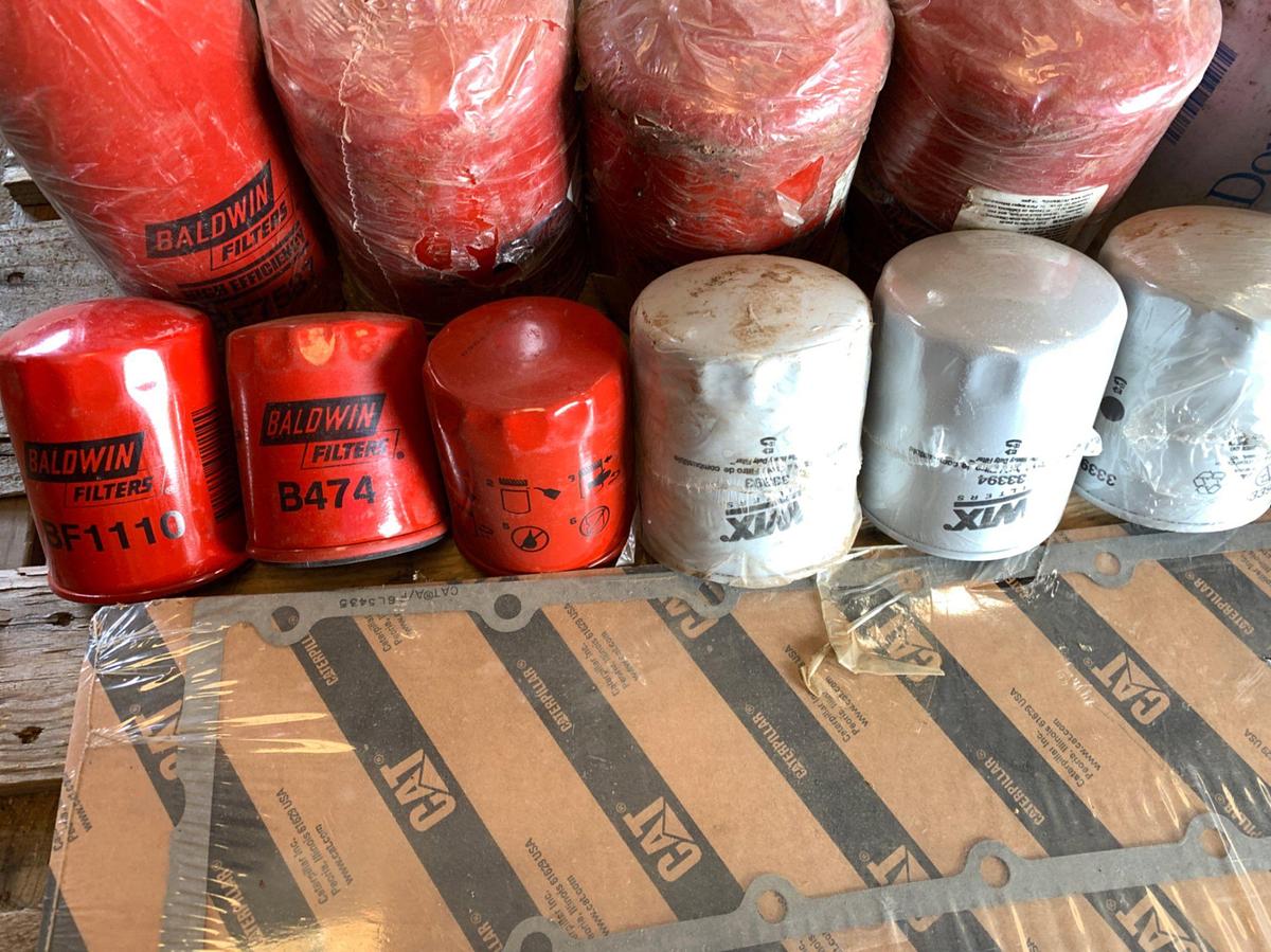 Used Pallets of Oil and Fuel Filters