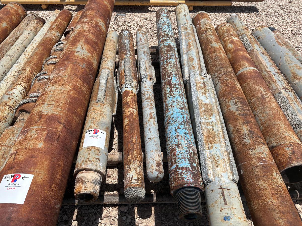Used Lot of (10) assorted pilot mills, string mills, wp extensions, etc