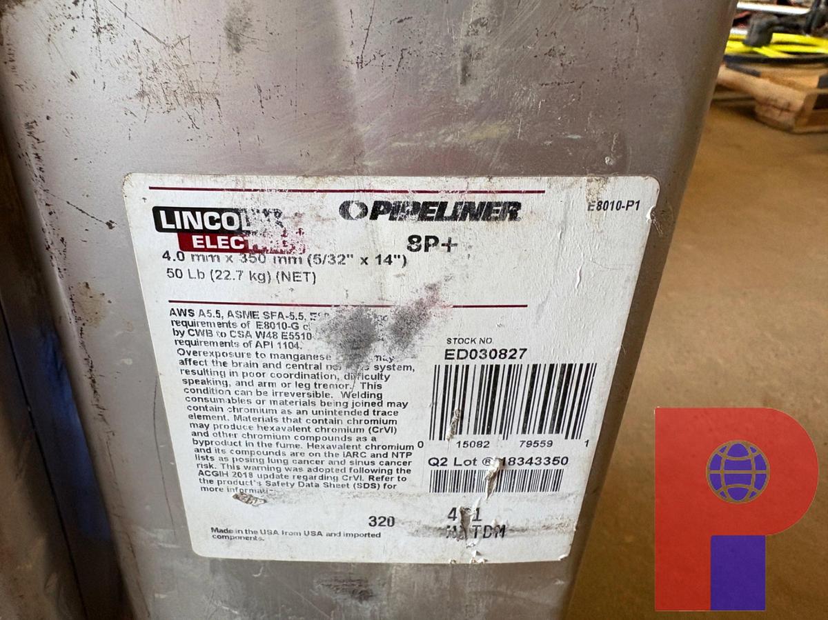 Used PALLET OF WELDING SUPPLIES