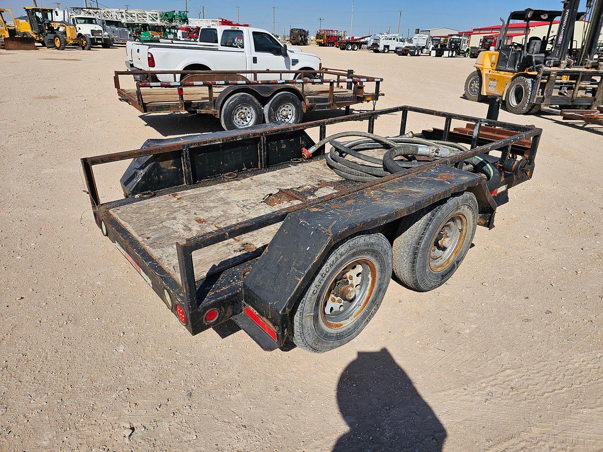 Used 12’ x 5’ t/a bumper pull utility trailer
