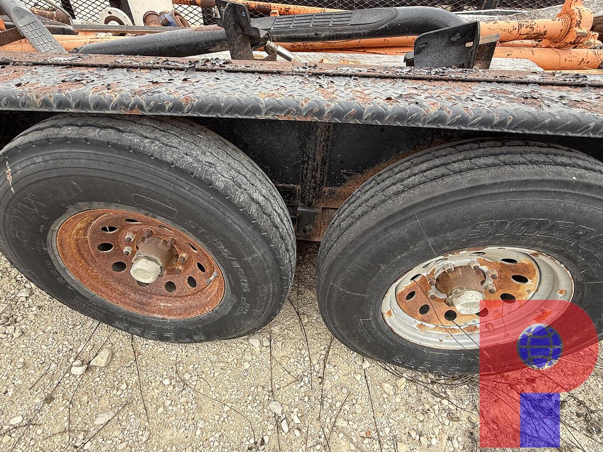 Used 2012 TRI-W 20’ T/A MONORAIL GOOSENECK TRAILER