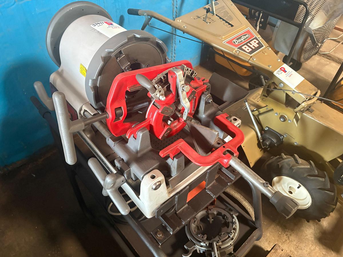 Used Rothenberger supertronic 4se-at portable pipe threading machine