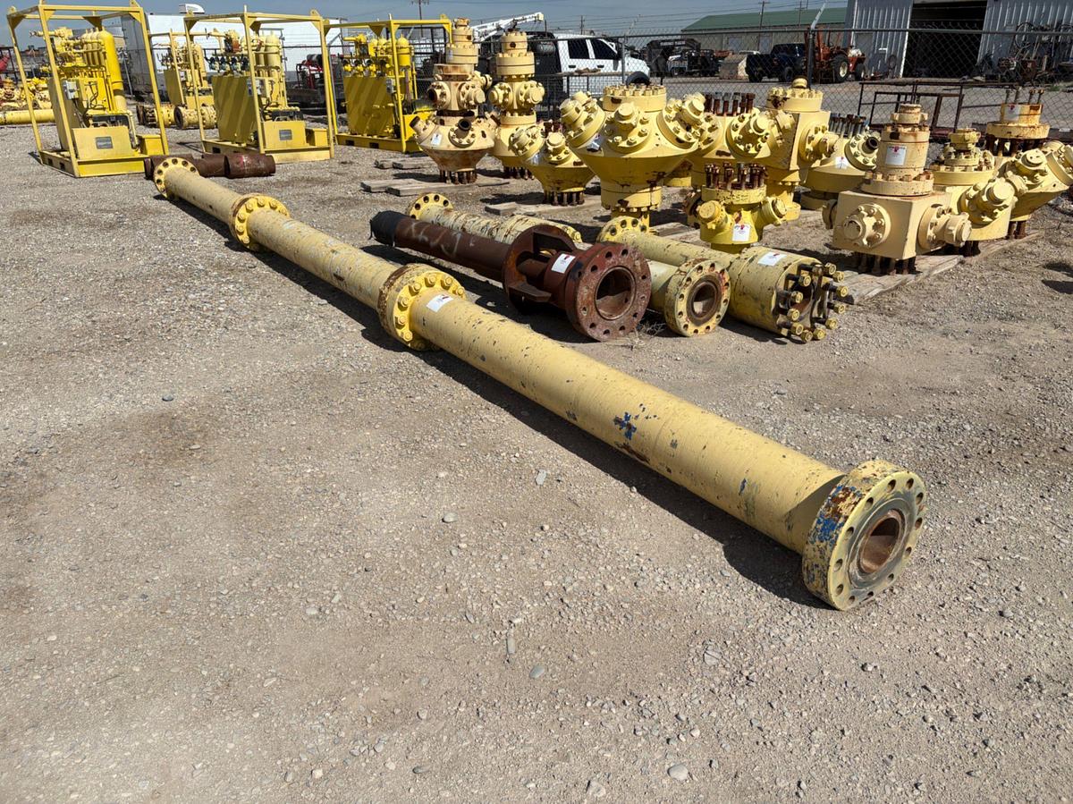 Used (3x$) (3) 7-1/16” x 10’L spacer spools